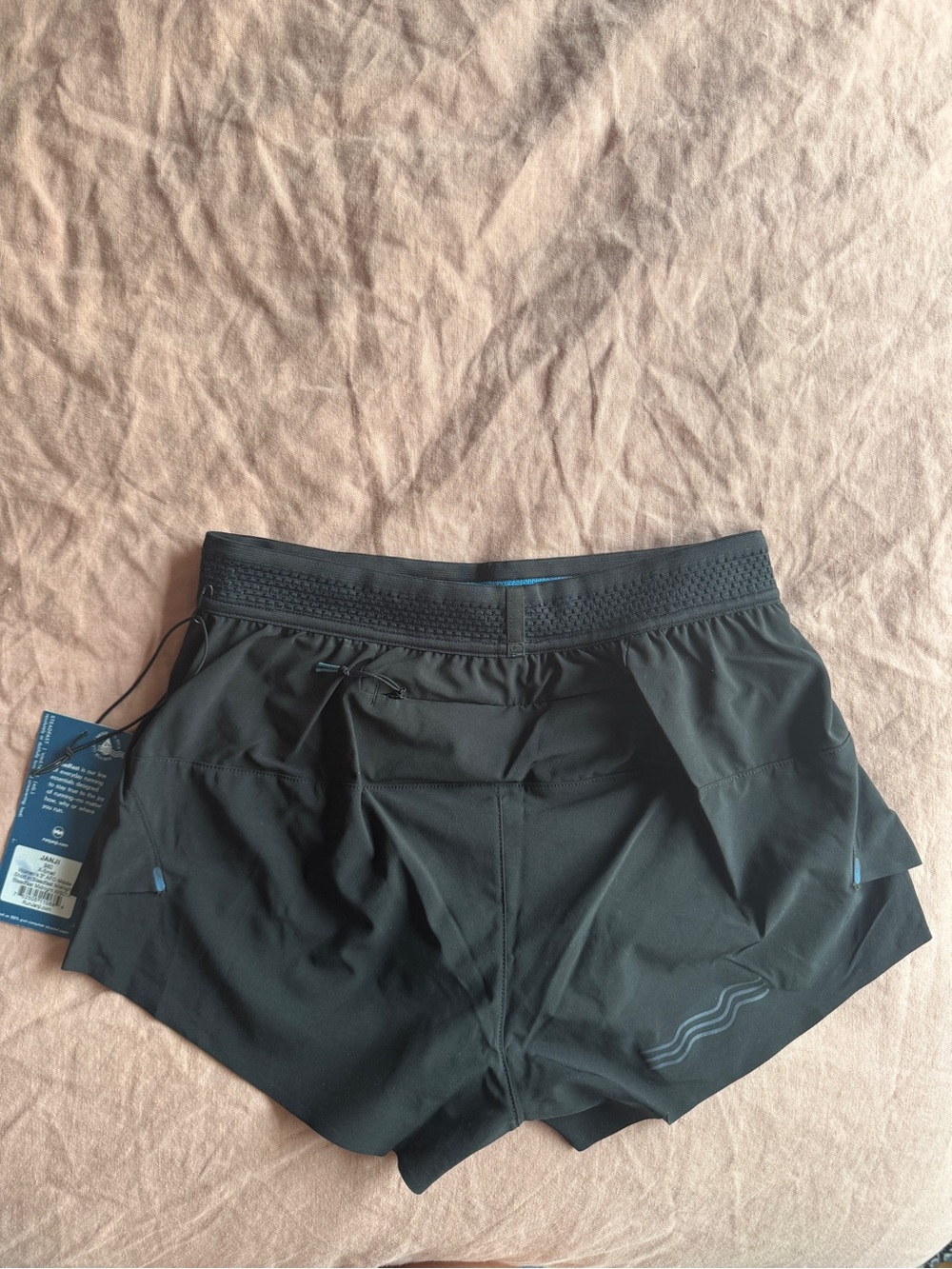 Janji Black Athletic Running Shorts NWT